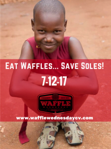 Eat Waffles...Save Soles! (1)